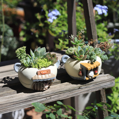 Cute Pet Succulent Small Flower Pot!