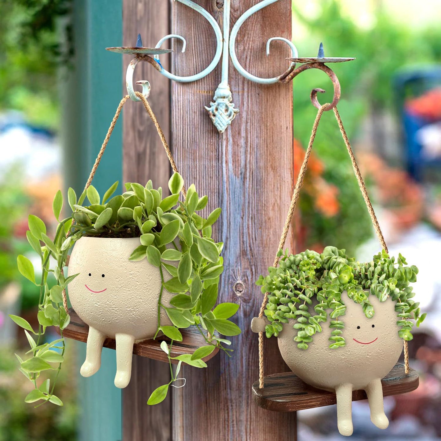 Swing Face Flowerpot!