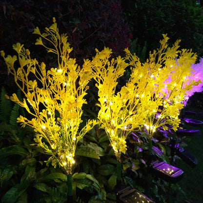 Outdoors Solar Flower lights!