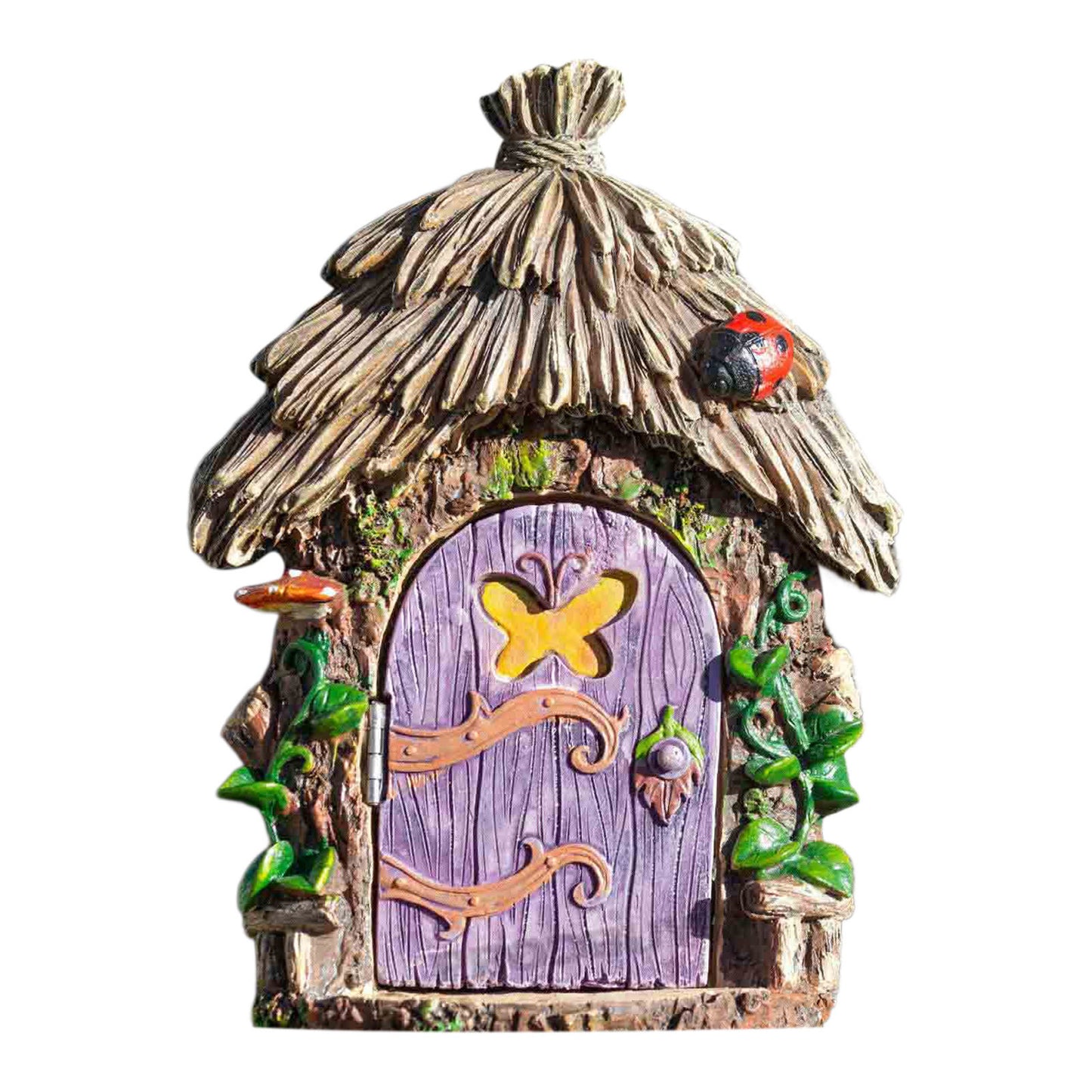 Elf Fairy Door Fairy Tale Door Courtyard Wooden Decoration Ornaments