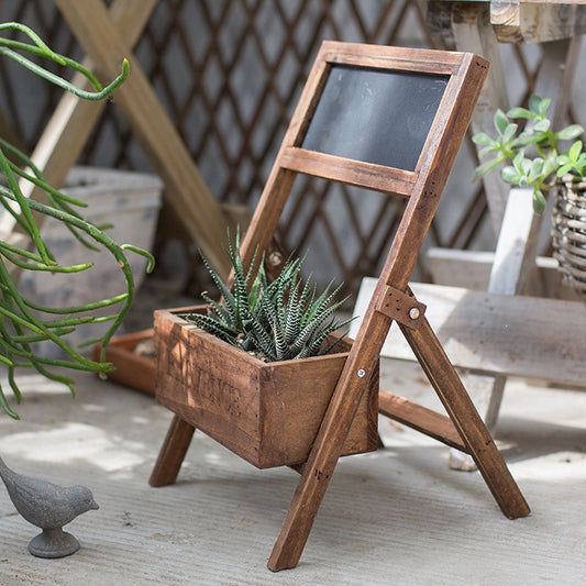 Garden Decorations Solid Wood Flower Box!