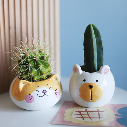 Creative Cartoon Flowerpot!